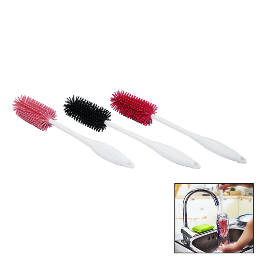 BOTTLE - FEEDING BOTTLE CLEANING BRUSH SILICONE THERMOS - CARAFE - JAR - KETTLE - WATER BOTTLE (5347)