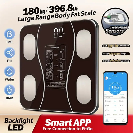 Siyah Akıllı Dijital Baskül FS-550 (5347)