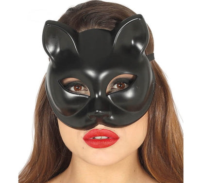 Black Luxury Cat Mask