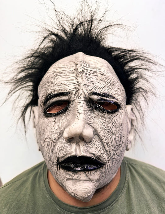 Black Haired Michael Myers Latex Full Face Mask Horror Mask (5347)