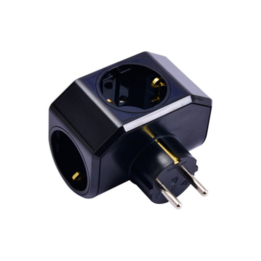BLACK CLOVER PLUS 3-GANG SOCKET PLUG 04-ZM (5347)