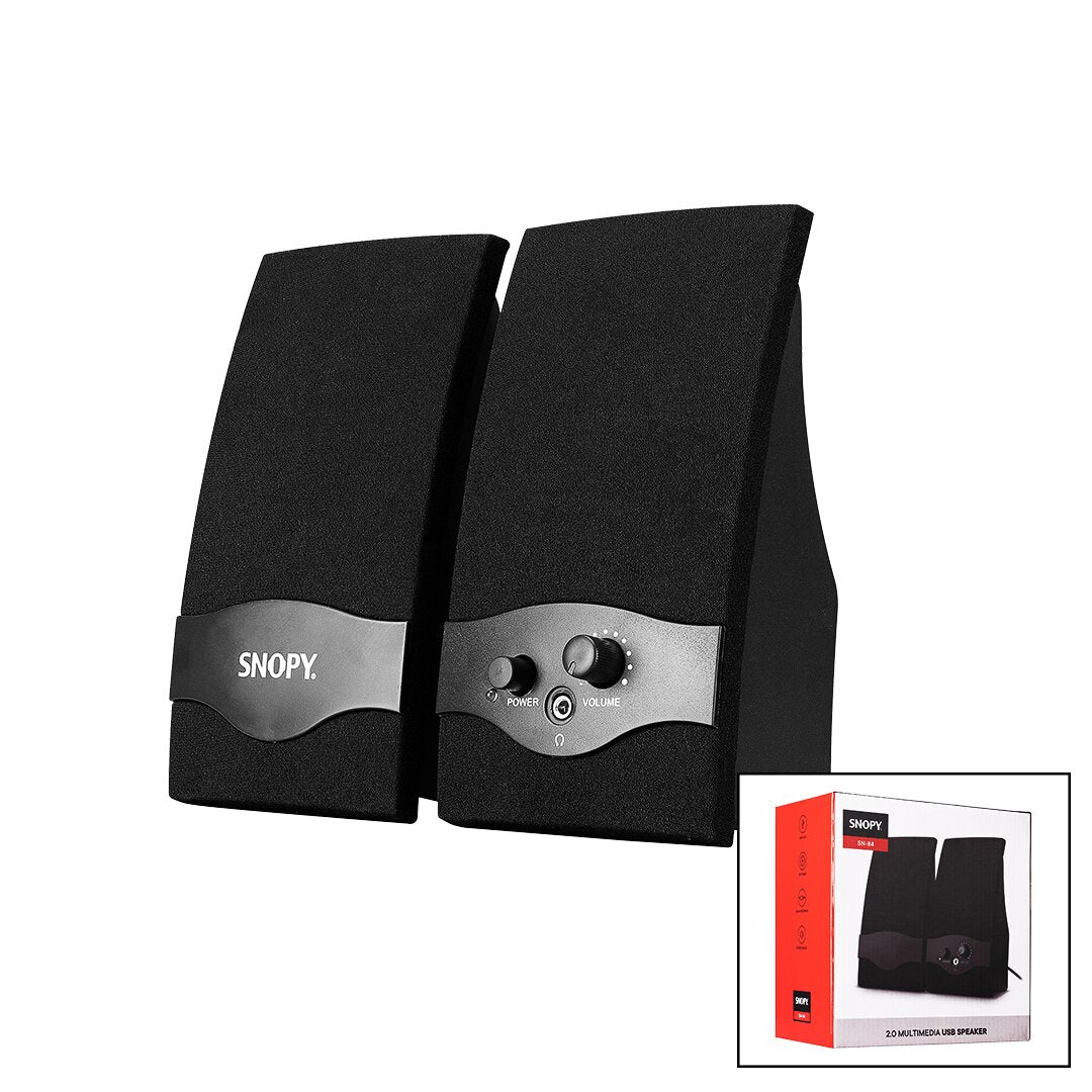 SNOPY SN-84 USB 2.0 مضخم صوت وسائط متعددة 1+1 بقوة 4 واط (5347)