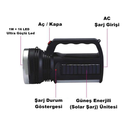 Solar Güneş Enerjili Fener (5347)