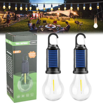 Solar Güneş Enerjili Led Ampul 3 Modlu Uzaktan Kumandalı Solar Camping Lamp (5347)