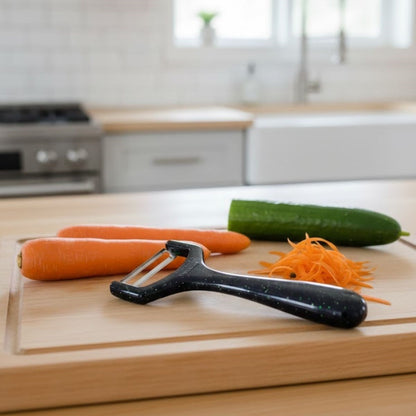 Solingen Steel Small Fruit and Vegetable Peeler - Sharp Stainless Peeling Tool (5347)