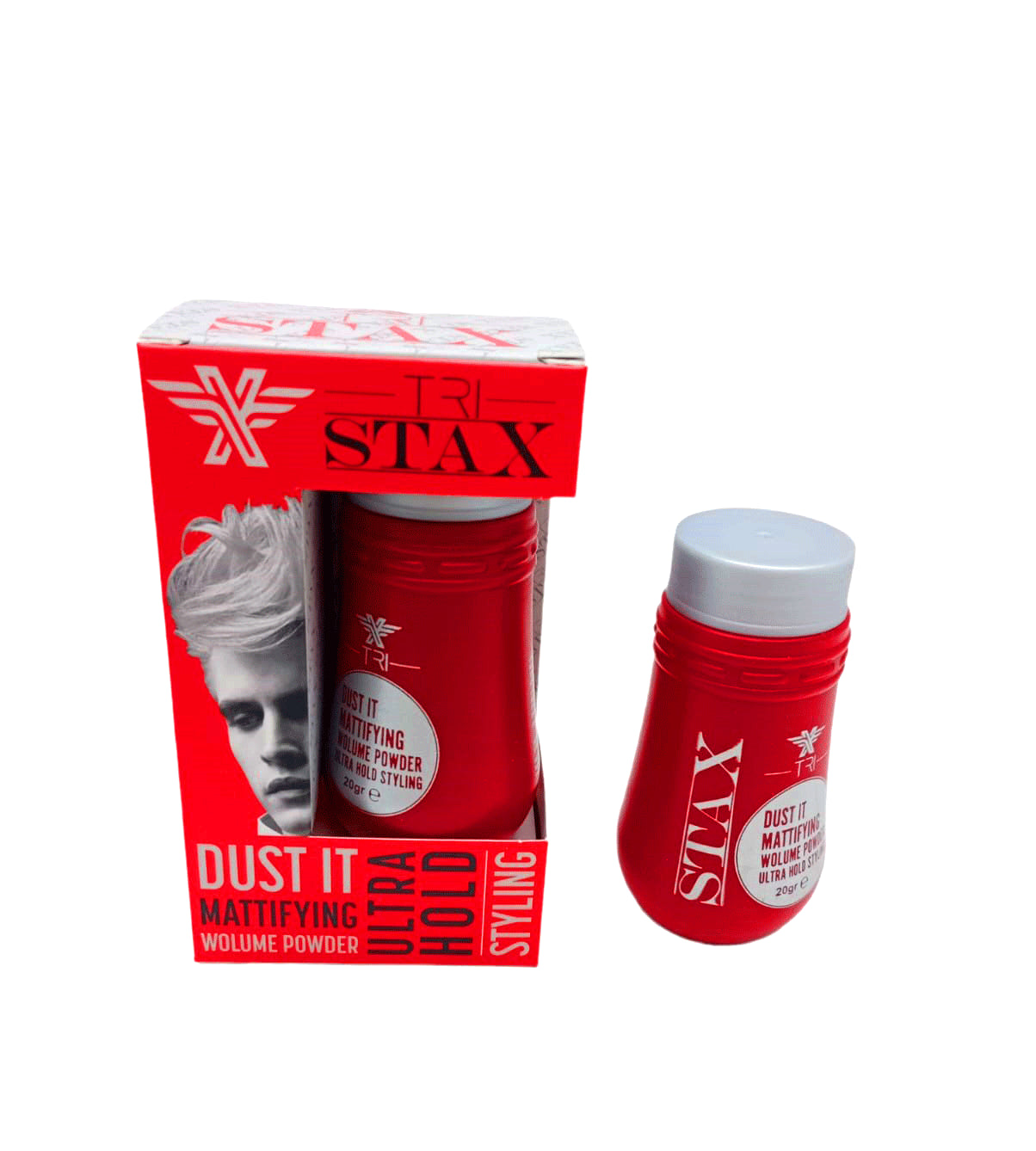 STAX WAX ULTRA HOLD POWDER RED BOX HAIR STYLER 20GR (5347)