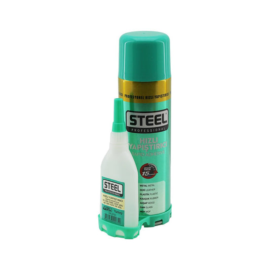 STEEL CK-2769  500ML+ 100GR  HIZLI YAPIŞTIRICI (5347)