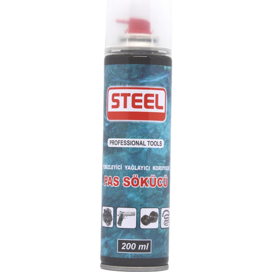 STEEL CK-3483 SPREY PAS SÖKÜCÜ 200ML (5347)