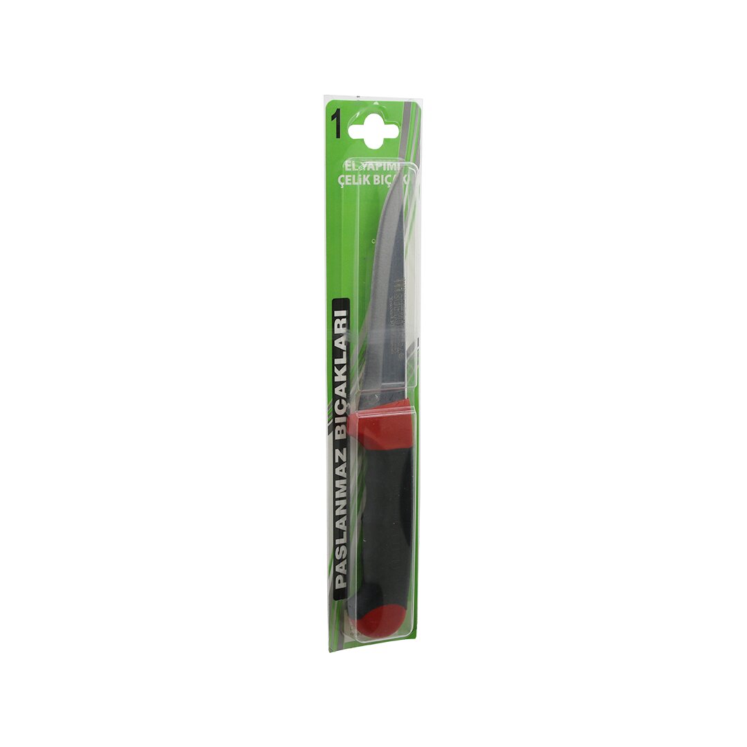 SÜRYÖRBİSA NO-1 SKINNING - BUTCHER KNIFE DOUBLE-COLORED PLASTIC HANDLE (5347)