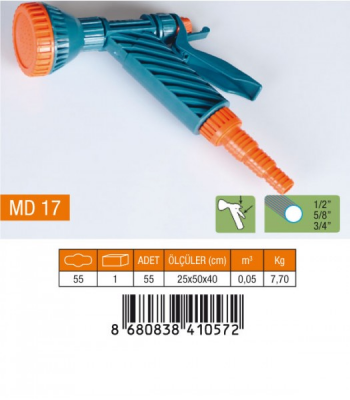 TRIGGER GUN STRAINER 1/2-5/8-3/4 NORMAL COUPLING (5347)