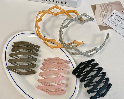 Foldable Crown Hair Clip