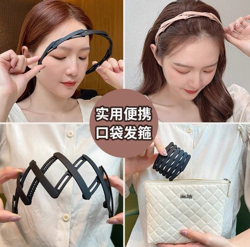 Foldable Crown Hair Clip