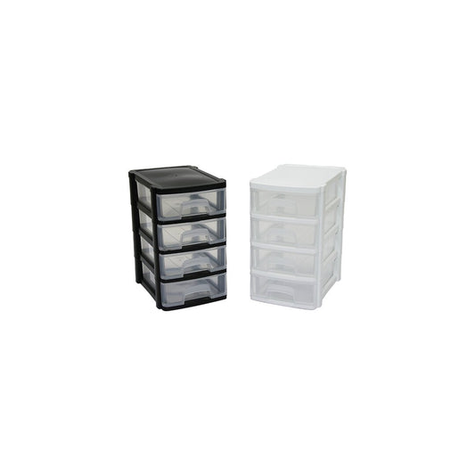 TONTON - MINI DRAWER 4-TIER 10.3X13.9X16.6CM (5347)