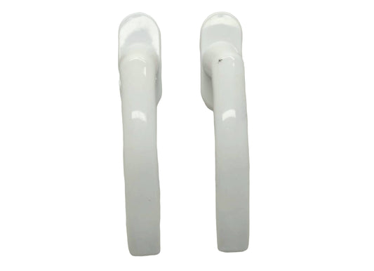 TOOL 2 PIECE WHITE PVC WINDOW HANDLE (5347)