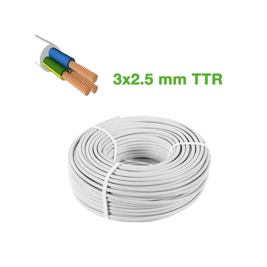 TTR 3x2.5 مم كابل 100 متر كابل CCA (5347)