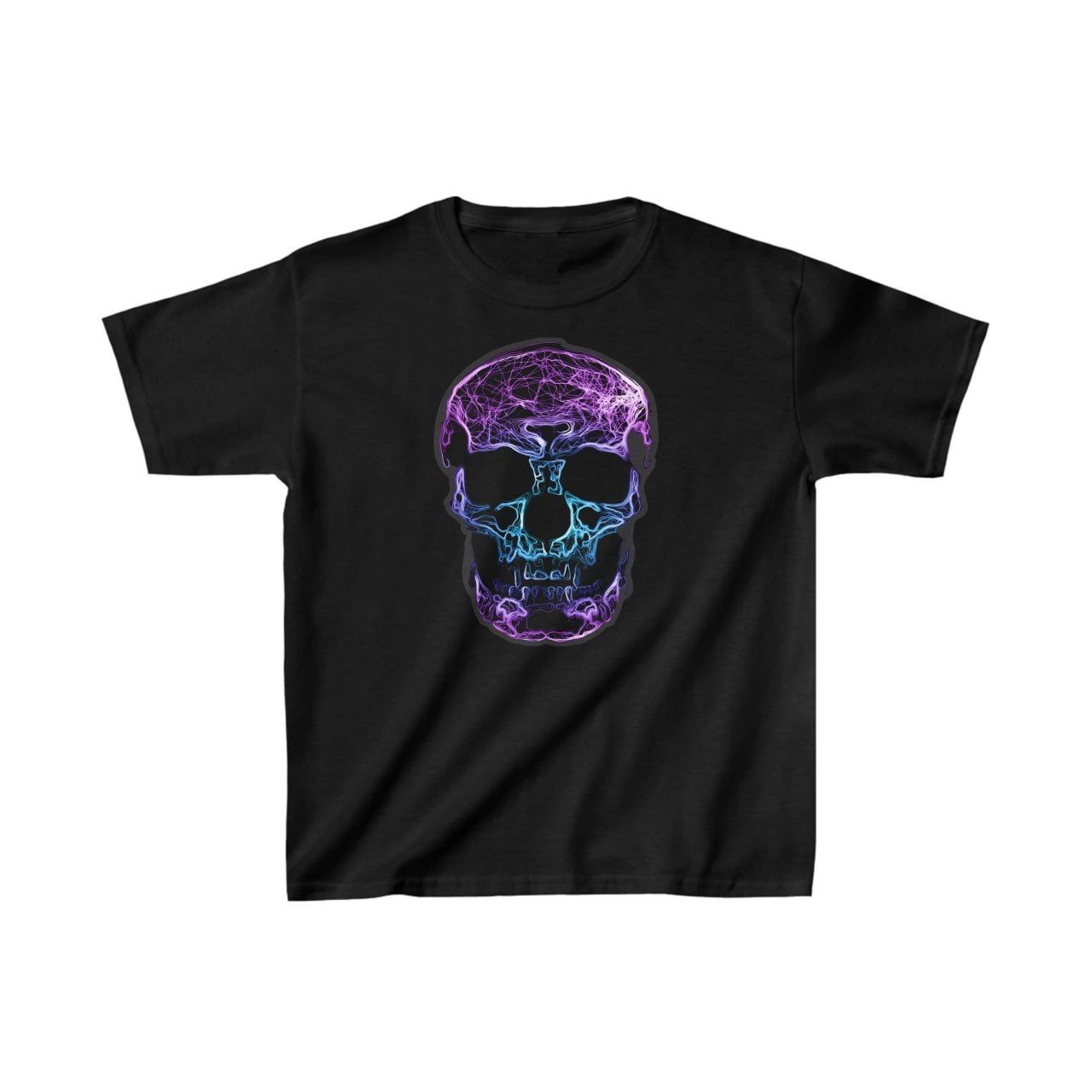 Unisex Kids' Printed T-Shirt - Black