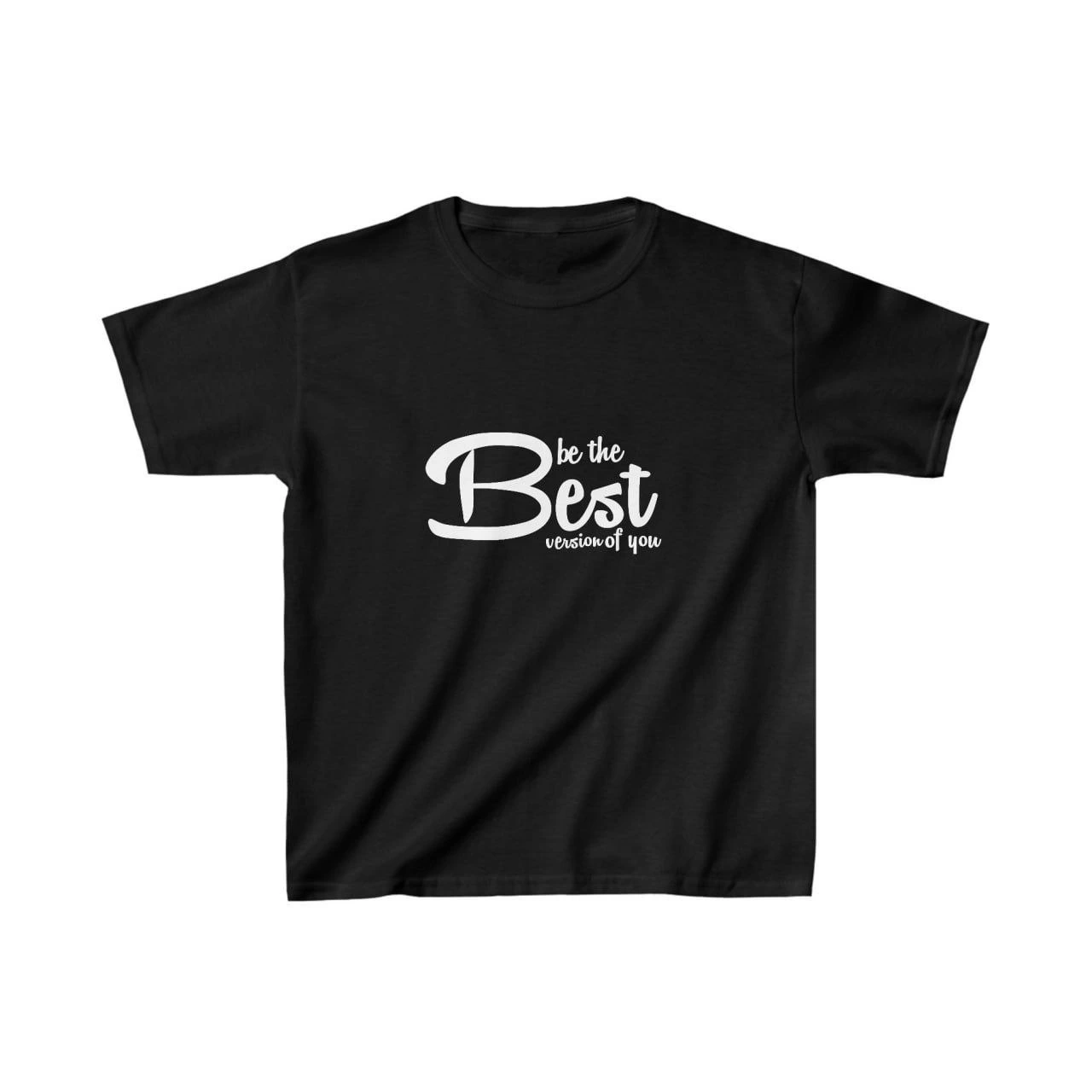 Unisex Kids' Printed T-Shirt - Black