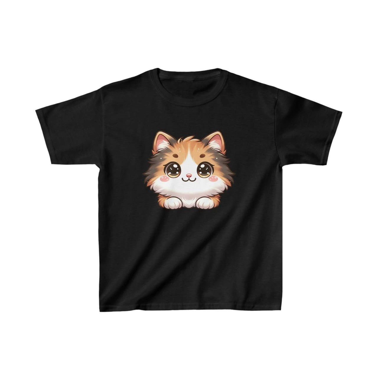 Unisex Kids' Printed T-Shirt - Black
