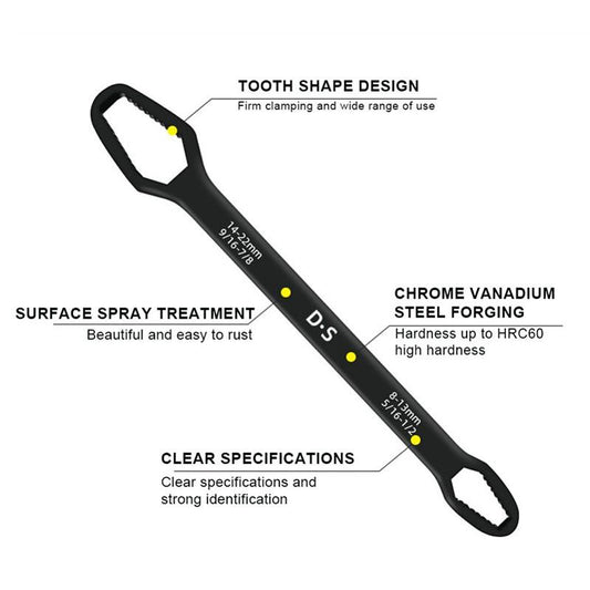 Universal Double-headed Multifunction Wrench 6-22mm (5347)