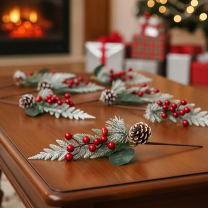 Decorative Conical Artificial Holly