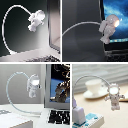 USB Astronaut Night Light, Desk Lamp, Book Reading Lamp (5347)