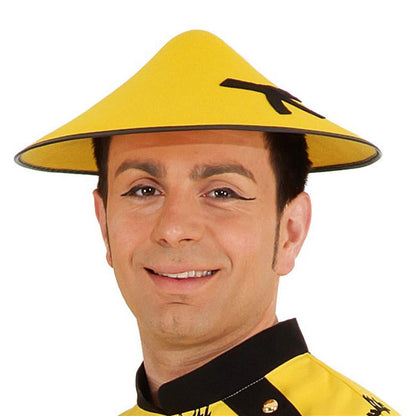 East Asian Hat Yellow Color