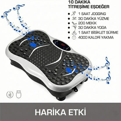 Bluetooth-Connected Vibrating Exercise Device