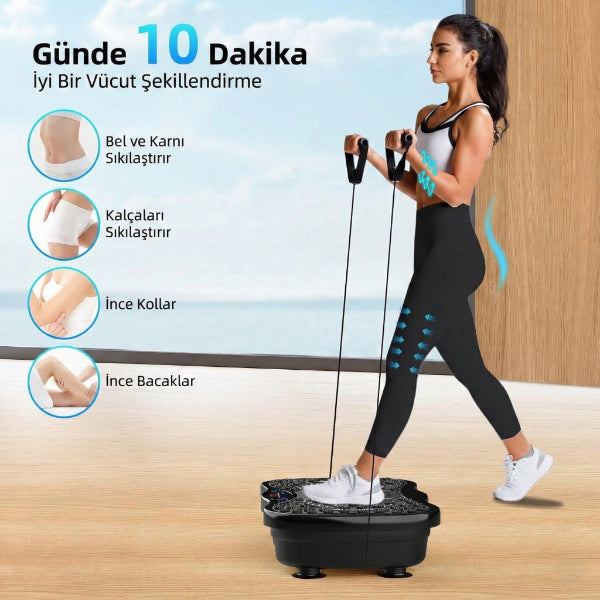 Bluetooth-Connected Vibrating Exercise Device