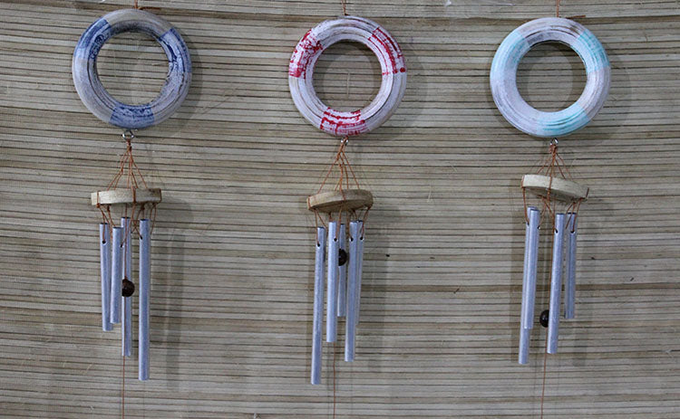 Wooden Top Metal Bell Model 2