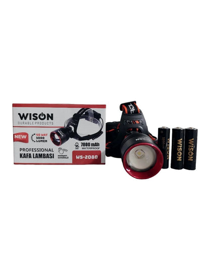 Ws-2080 Profesyonel Kafa Lambası 3000 Lümen 40 Watt (5347)