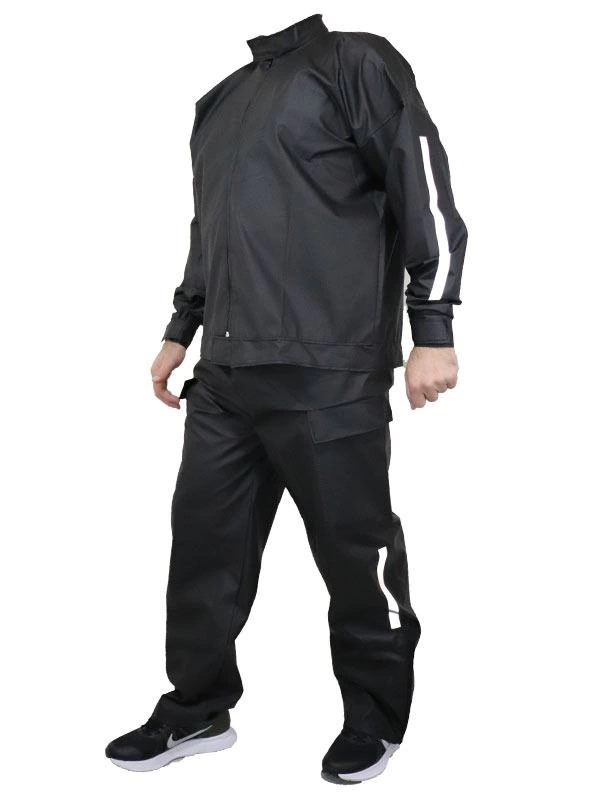 Rain Suit (Bib Overalls and Jacket) - Black